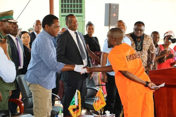 HICHILEMA PARDONS 943 INMATES IN AFRICA FREEDOM DAY GESTURE